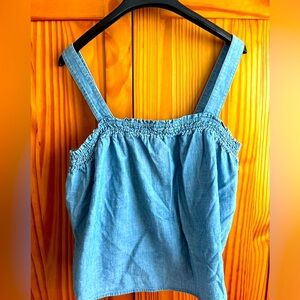 J Crew elastic banded tank
